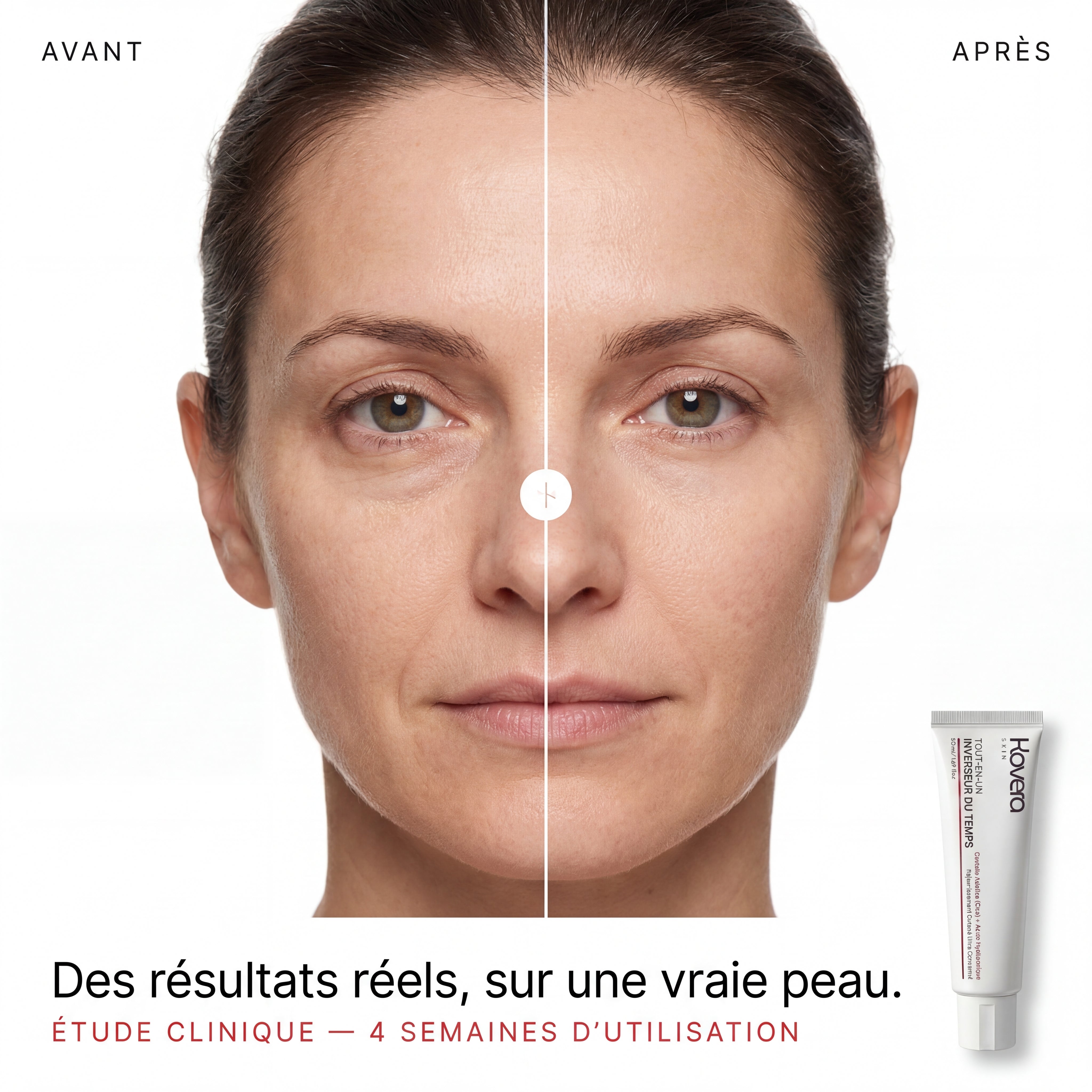 Kovera Skin™ Crème Remonte-Temps (Tout-en-Un)